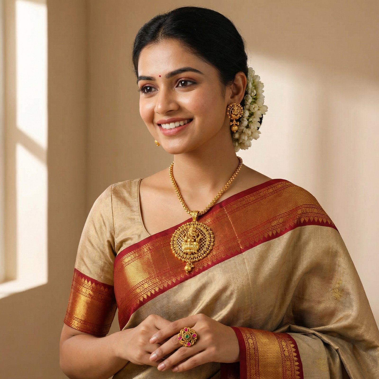 Affordable temple jewellery under ₹2,999 South Indian design